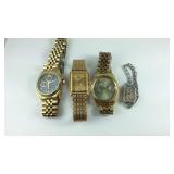 Four wrist watches 1 antique