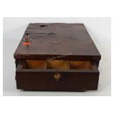 Antique Dalton wooden cash register base drawer,