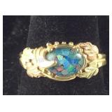 10k gold ring 2.86g tested size 7.25