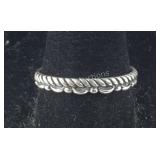 Size 10 Sterling silver ring 2g