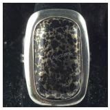 Sterling Silver DTR Jay King Leopard Print Stone