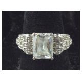 Sterling Silver Cubic Zirconia