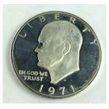 1971s  Eisenhower Proof Dollar
