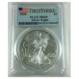 PCGS MS69 2020 Silver Eagle