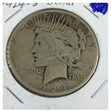 1924-S Peace Dollar