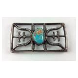 Turquoise Belt Buckle (Needs Repair)
