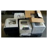 Skid lot: Office equipment.  Copier/ printers and