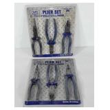 Camco Tools, three piece plier set, 8" diagonal,