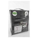 Queen sheet set, Bamboo Aloe Vera organic, six