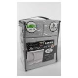 Queen sheet set, Bamboo Aloe Vera organic, six