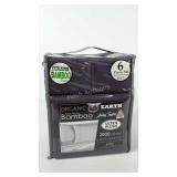 King sheet set, bamboo aloe vera organic, six