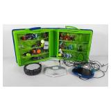 Toys, Skylanders lot, display storage case,