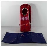 American girl doll case and mat