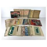 Sheet music and pianobooks, includes multiple