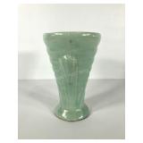 Early McCoy vase, 8" tall, condition as shown