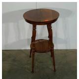 Plant stand, 29" tall, top is cracked