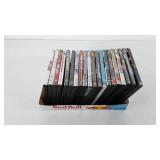 DVDs, includes Patton, The Eagle has landed,