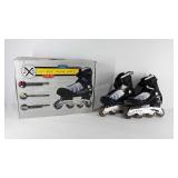 2XS soft boot inline skates, roller blades, size