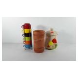 Kitchen, includes mushroom cookie jar, six pier