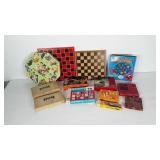Game and puzzle lot: memory, Pit, Dominos, Lets