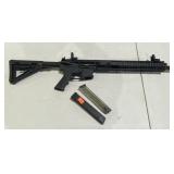 CBC Industries model AR 9 9 mm rifle with two