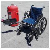 Invacare Wheel Chair with footrest