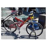 Bike, Cannondale Super V400. Tires need aired but