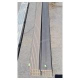 Six Trex Composite Boards, gray color, new