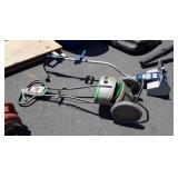 Two-pc Lot. Snowjoe Electric Snow thrower,