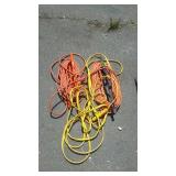 Three Electric extension cords