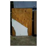 Plywood 43x58x3/4" thick