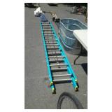 Werner extension ladder 24 foot fiberglass, type