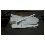 Square Tube pvc 3 boxes, picket railing, 36" w