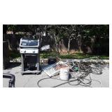 Misc. Scrap lot, grill, water hose, lamp, etc.