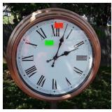 Home Furnishings Floor Stand Clock, battery