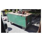 Industrial Metal Portable Cabinet, 60x24x24"