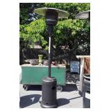Fire Scene Outdoor Patio Propane Heater, no tank