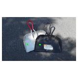 Two Big 16" Aluminum Dust Collection Pans