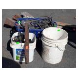 Hardware Lot, copper water line Fittings, light