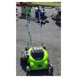 Greenworks Electric Pushmower, non-tested by Hash