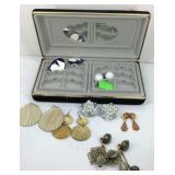 Jewelry box with earrings