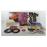 Mixed media, includes Vinyl records, 45RPMs, and