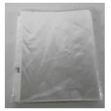 Unopened pack of binder protective sleeves