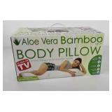 Aloe Vera Bamboo body pillow, new in box