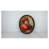 Metal Coca-Cola Advertising tray, "1908 Calender