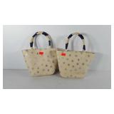 Two hand bags with Star design