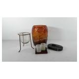 Home decor, includes vase, votive candle holders,