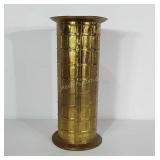 Brass umbrella stand. Stands 18" tall. Made in