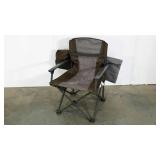 Bass Pro Shop folding camp chair with storage bag