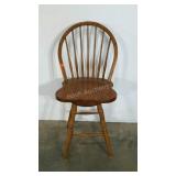 Swivel bar chair, 24" to seat